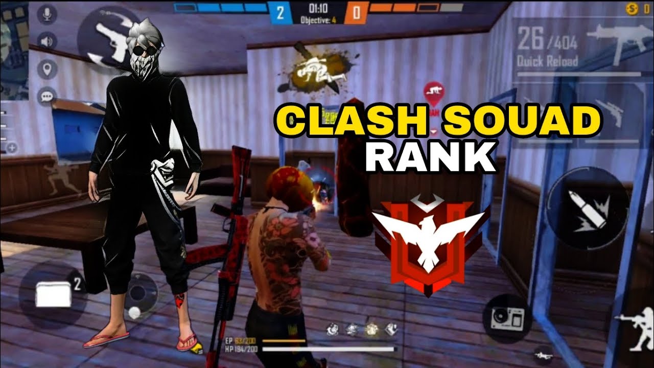 BEST CLASH SQUAD RANKED MATCH GAMEPLAY - GARENA FREE FIRE - YouTube