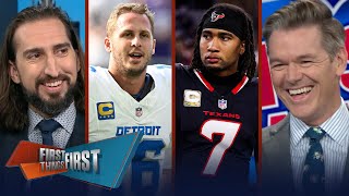 MUST-WIN Week 13: Lions, Cowboys, & Texans under the spotlight | NFL | FIRST THINGS FIRST