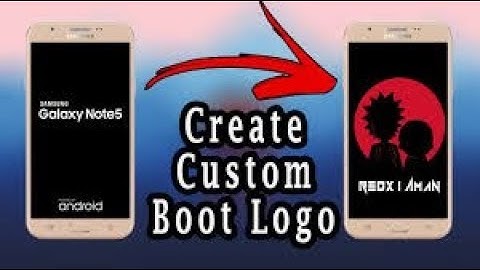 How to Change BOOT LOGO of any Android Phone