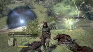 A friendly Hellhound