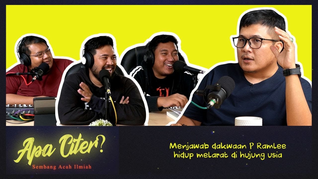 Menjawab dakwaan P Ramlee hidup melarat di hujung usia FEAT Hidir Ali Razali #APACITER?