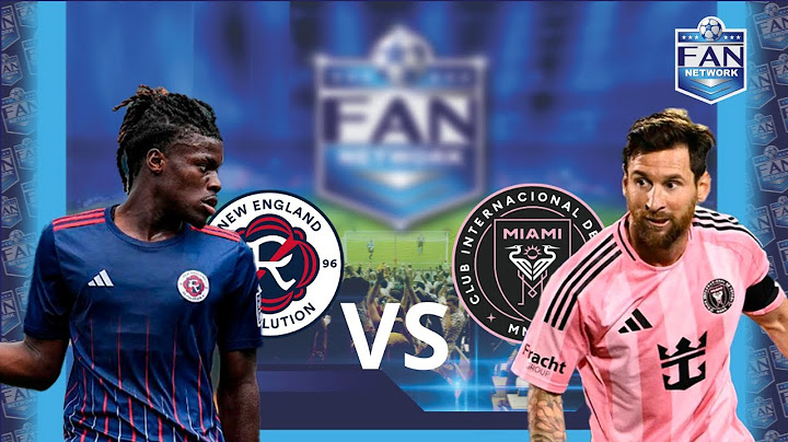 New England 1-2 Inter Miami CF l Post-Match Press Conference l FAN Network TV