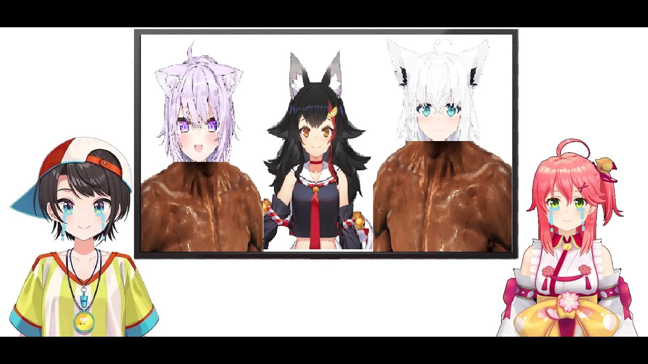 [홀로라이브] 금태양 후부오카, 빼앗긴 미코스바 [오오카미 미오] [시라카미 후부키] [네코마타 오카유] [사쿠라 미코] [오오조라 스바루] [휴먼 폴 플랫]