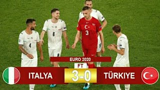 İtalya 3-0 Türkiye Maç Özeti