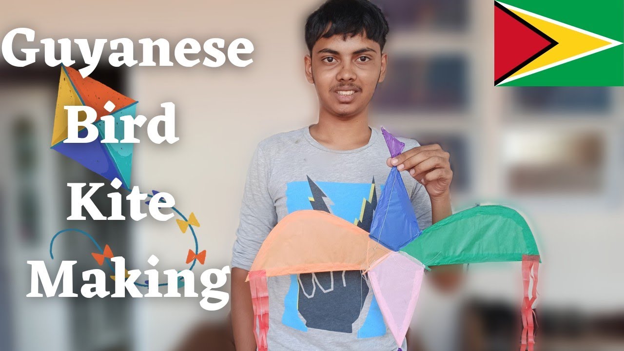 Making a Guyanese Bird Kite YouTube