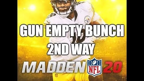 Madden 20 Glitches Cheats and Tips  - Gun Empty Bunch - Money Play - 2nd Way
