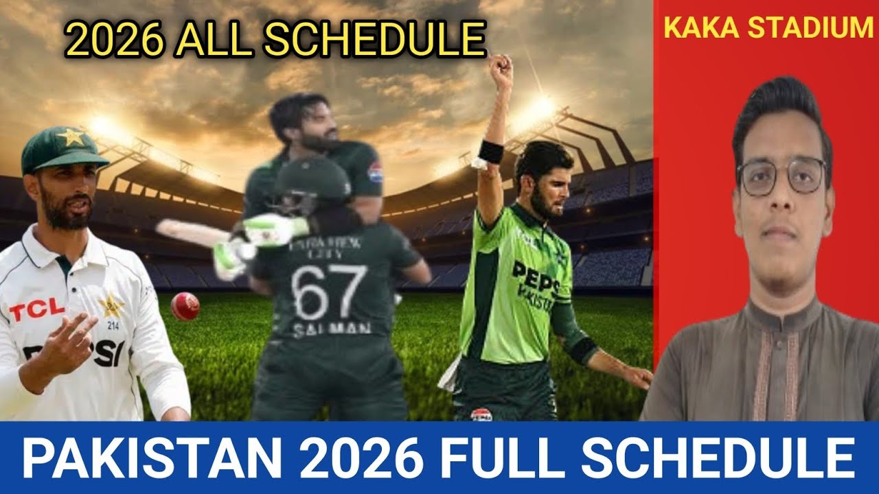 🔴 Pakistan 2026 Full Schedule | Big Series Again Announced 🫣