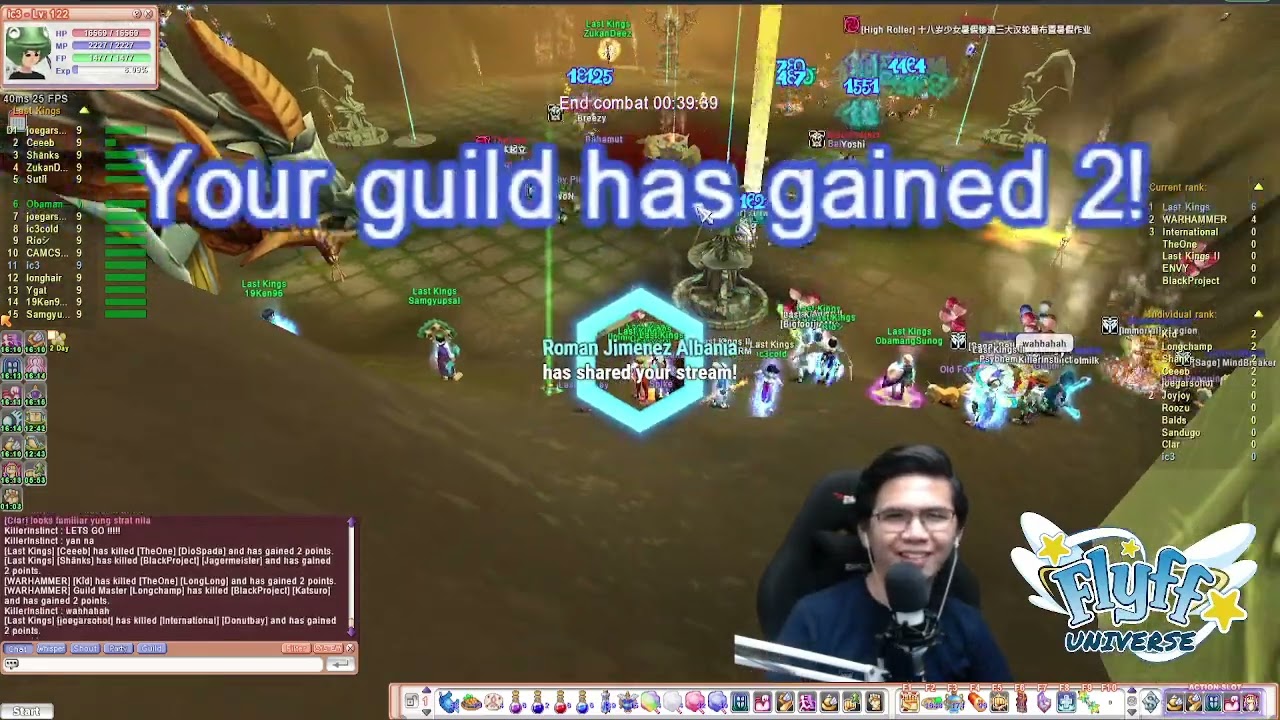 INTENSE SIEGE AT FLYFF UNIVERSE (MIA SERVER)