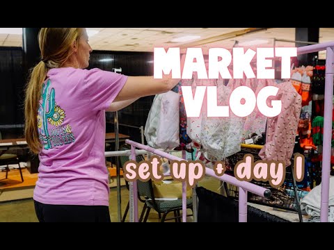 🛍️4-DAY HOLIDAY MARKET🍒Handmade Small Business Market Vlog