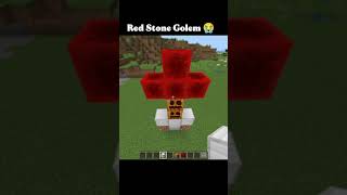 Red stone Golem 😭