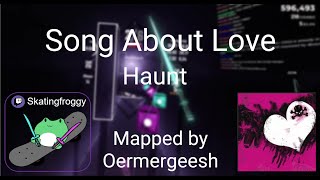 This Map Has Funny Patterns - Oermergeesh's map of Song about Love by Haunt | Beat Saber Expert Plus