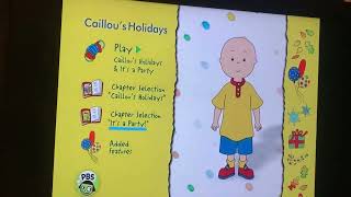 Kevin Andersons Dvd Menu Walkthroughs Episode 26 - Caillous Holidays