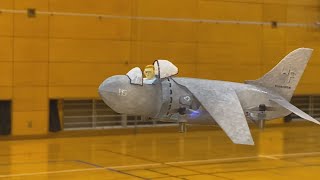 RC AV-8B HARRIER hovering