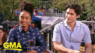 Yara Shahidi and Charles Melton open up about 'The Sun is Also a Star' | GMA