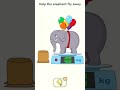 Help the elephant fly away Dop 2 Delete One Part 🤔 Level 343 #shorts #shortsfeed #viralvideo
