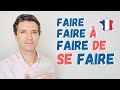 🇫🇷 Vous savez utiliser le verbe FAIRE en français? | Français niveau Intermédiaire 😎👌