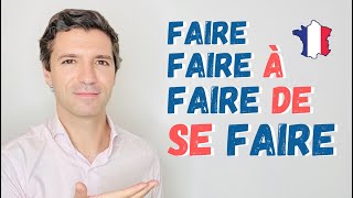 🇫🇷 Vous savez utiliser le verbe FAIRE en français? | Français niveau Intermédiaire 😎👌