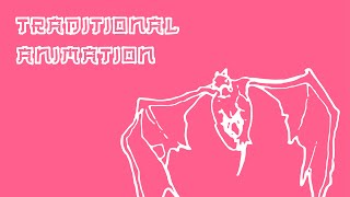 Hand Drawn Animation - Dragon Animation Test