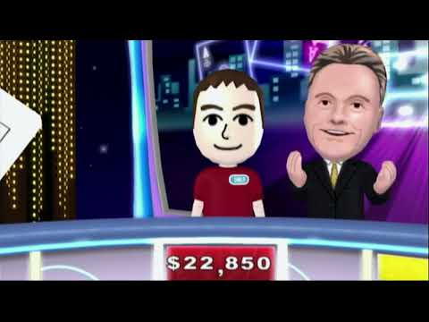 Wheel Of Fortune Wii Solo Run Game 18 