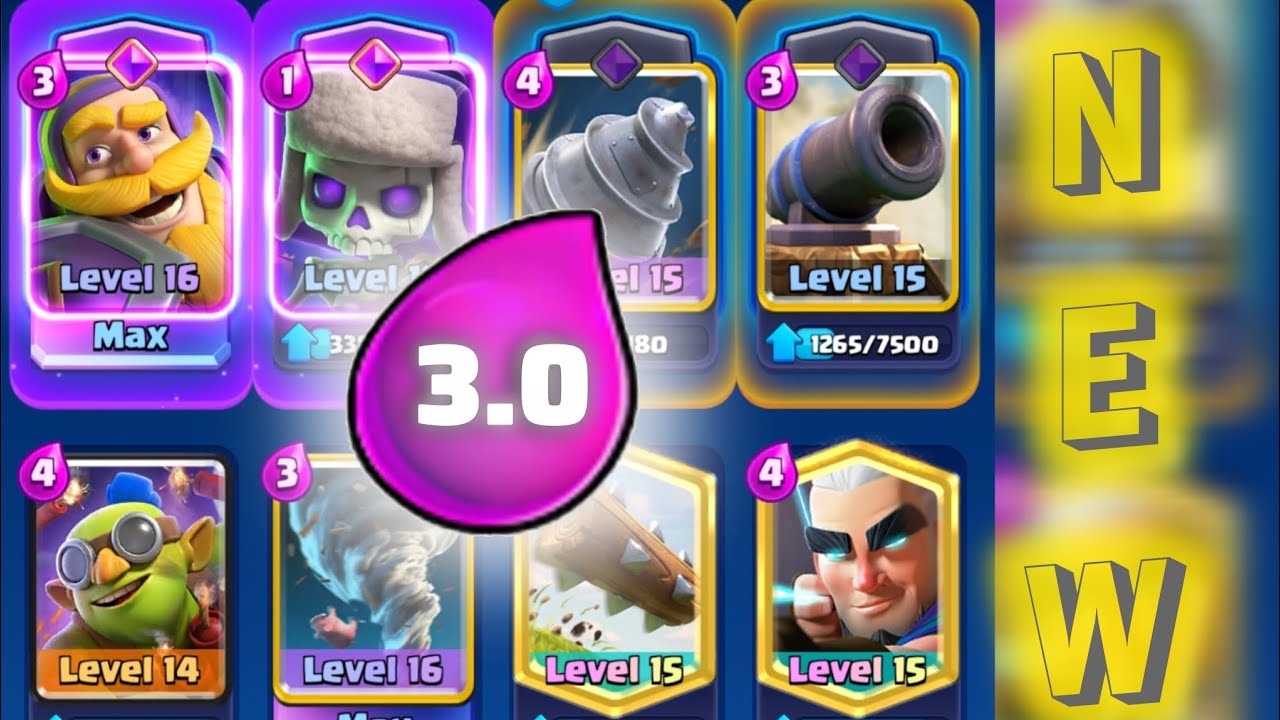 TOP 1 LADDER PUSH-Clash Royale New Deck🚀
