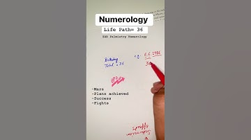 # 36Plans achieved in life and success #lifepath #shorts #reels #numerology #birth no #lifepath