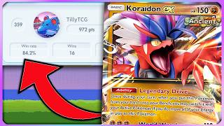 Revealing my 84% Winrate Koraidon Deck (Top 100)