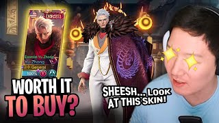 Worth it to buy? Yu Zhong New Skin Exorcist Review and Gameplay | Mobile Legends