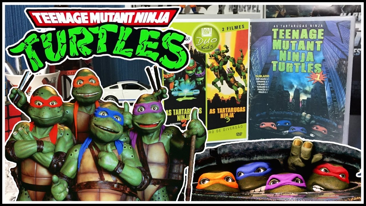 DVD As tartarugas Ninja O Destruidor - TMNT desenho animado Nickelodeon -  DONATELLO edição