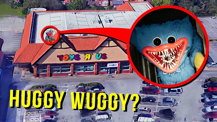 DRONE CATCHES HUGGY WUGGY AT HAUNTED TOYS R US!! (...