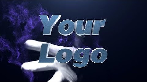 Create a Mysterious Magic Hand Logo Intro Video - MakeWebVideo.com