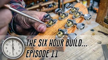 Ep 11 - A Luthier Builds a Whole Custom Guitar in SIX Hours.. from SCRATCH! - Hardware Time