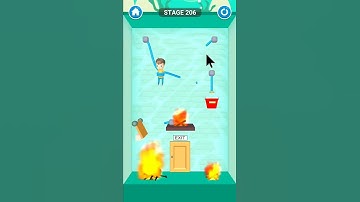 Rescue Cut Level 206 : Blooper : Android iOS Game walkthrough