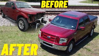 FORD F150 4X4 5.0L V8 FULL SALVAGE REBUILD IN 16 MINS OR LESS