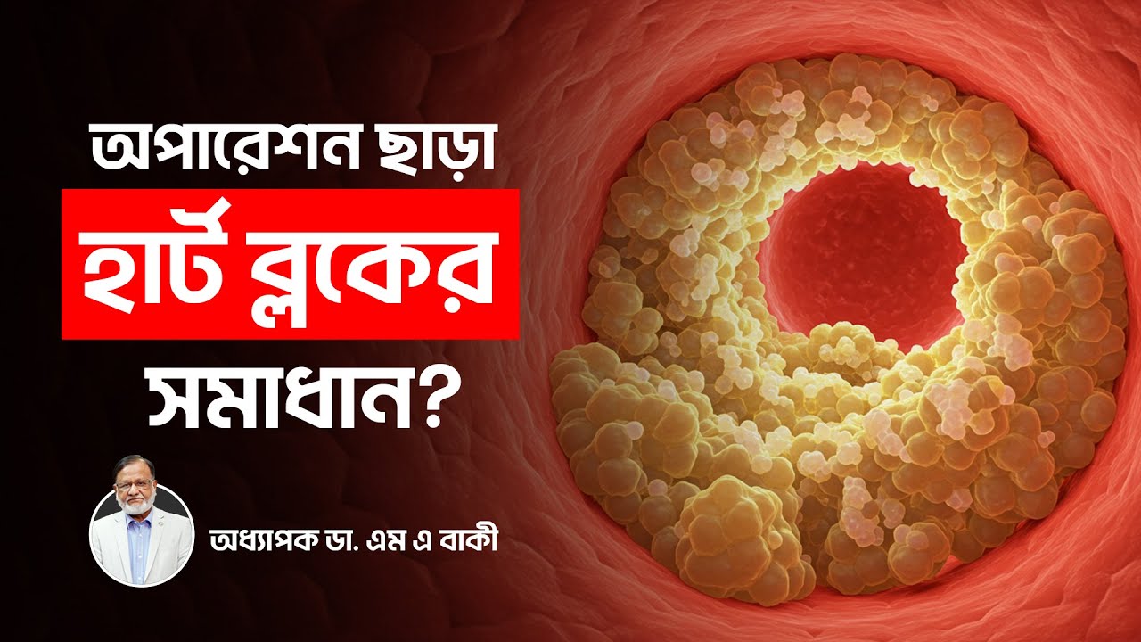 সার্জারি ছাড়া হার্ট ব্লকের সহজ চিকিৎসা | Heart Blockage Treatment Without Surgery Bangla