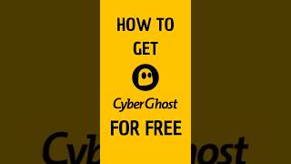 How to Get CyberGhost VPN for Free 🔥