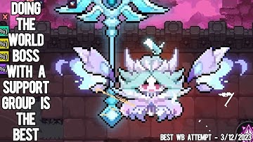 GETTING SUPPORT FROM MY GUILDIES | BEST WB ATTEMPT - 3/12/2023 | MY HEROES: DUNGEON RAID