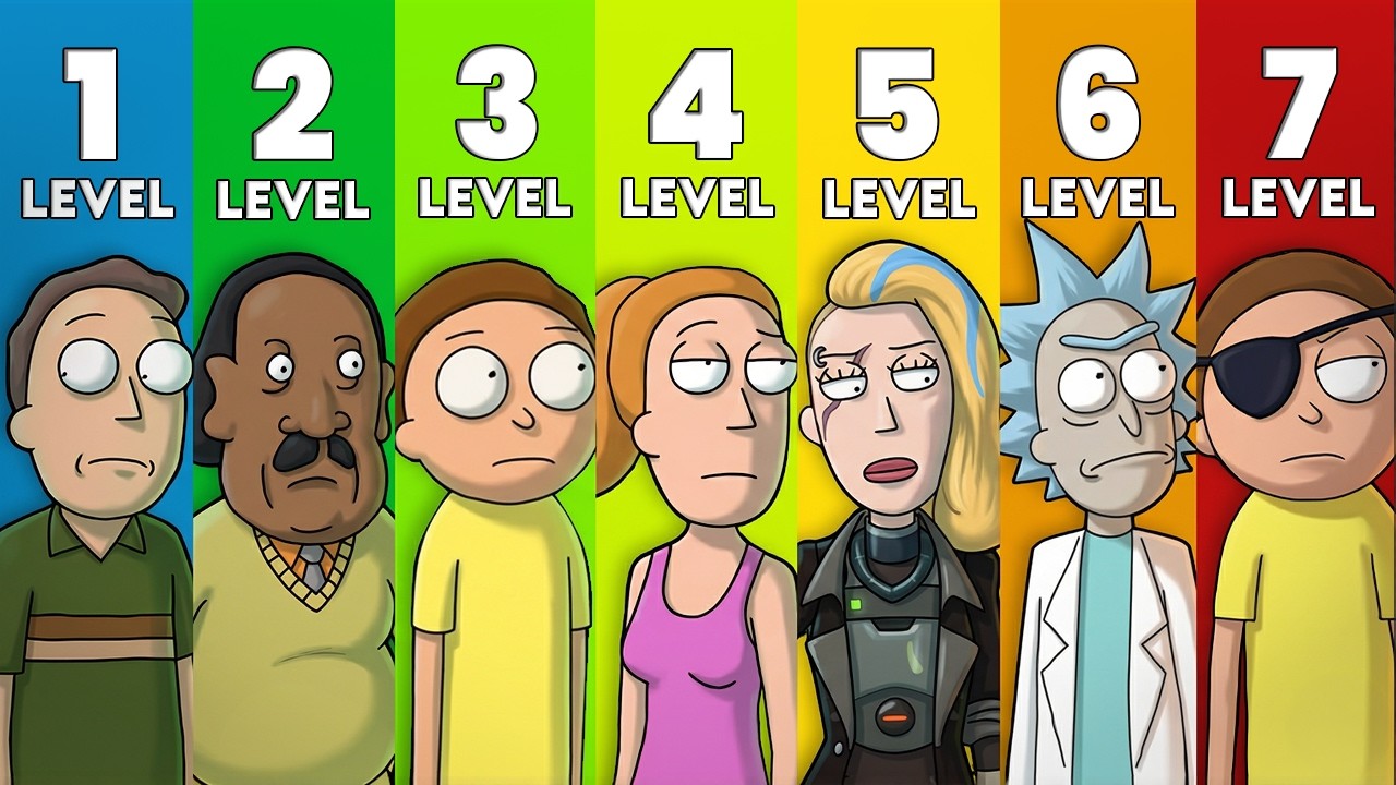 7 Levels of Smartness in Rick and Morty
