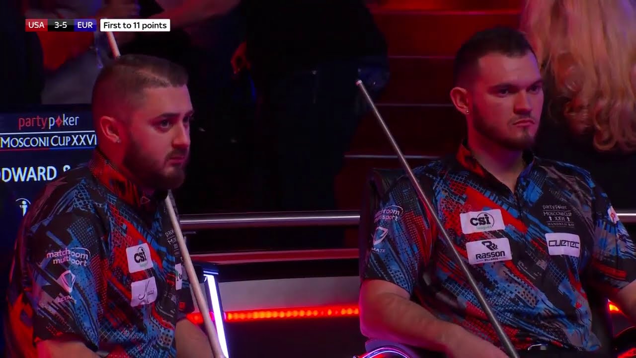 Skyler Woodward/Billy Thorpe vs Alex Kazakis/Niels Feijen | Day Two | 2019 Mosconi Cup