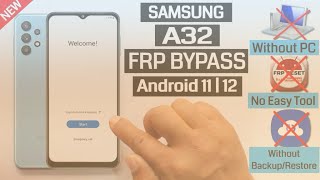 Samsung A32 FRP Bypass Android 13 Without PC | New Method 2024 Android 13 No Code *0* |