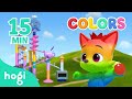 NEW Learn Colors With Marble Run Race 15 Min Learn Colors For Kids Compilation Hogi Pinkfong 