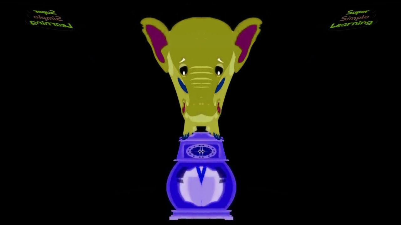 OHHHH NOOOOO!????? HICKORY DICKORY DOCK ELEPHANT EFFECTS ( SPONSORED BY: GAMAVISION CSUPO EFFECTS
