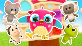 Download Lagu 🔴 Baby cartoons \u0026 Baby videos LIVE. Full episodes cartoon for kids with Hop Hop the Owl MP3
