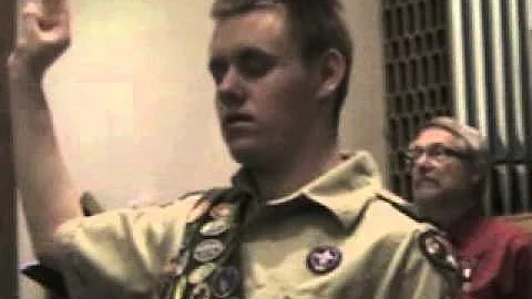 Brett Yarberry Eagle Scout Ceremony