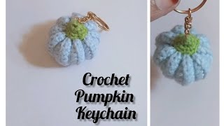 Easy Crochet Pumpkin Keychain Tutorial | Cute Fall DIY for Beginners #viral #crochet