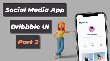 Social Media App Dribbble to Android Studio Part-2 🏀➡📱 | Dunk #3