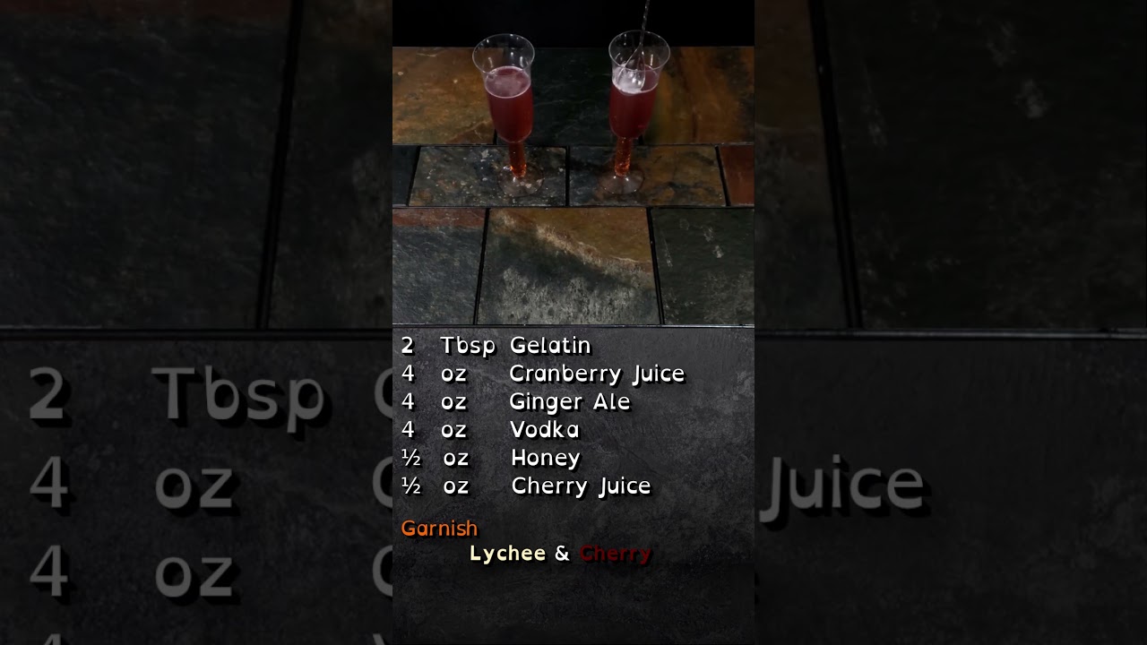 Bloody Eye Vodka Gelatin Shooters  