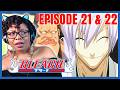 GREETINGS FROM JIDANBO AND GIN ICHIMARU! BLEACH FIRST TIME WATCHING EPISODE 21 AND 22 REACTION!
