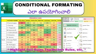 🔥Master #Excel #Conditional Formatting in 5 Minutes | Secret Tricks You MUST Know!