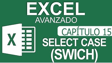 Curso Excel Avanzado - Capitulo 15, Condicional Select Case (Swich)