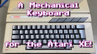 Atari XE Mechanical Replacement Keyboard
